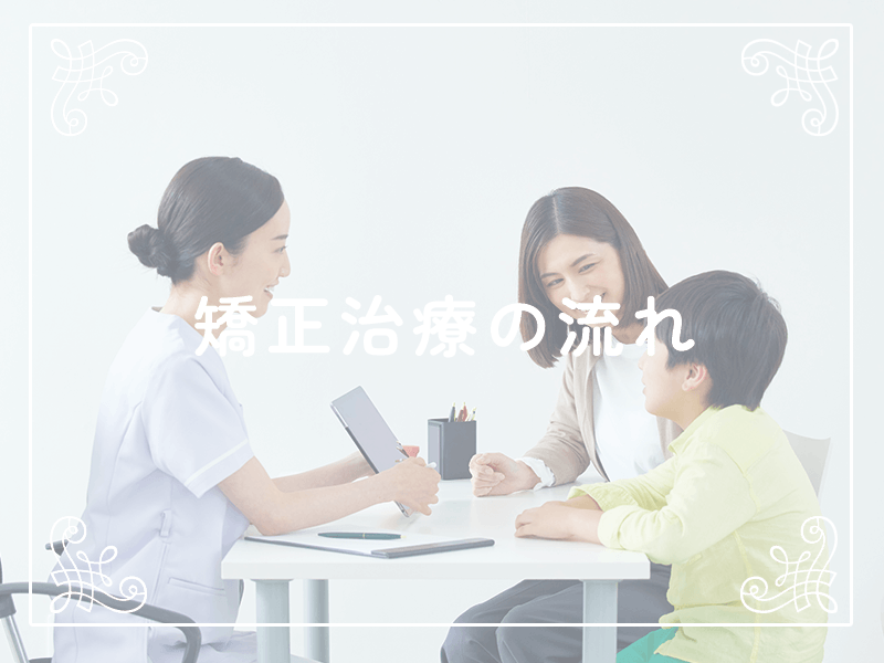 矯正治療の流れ